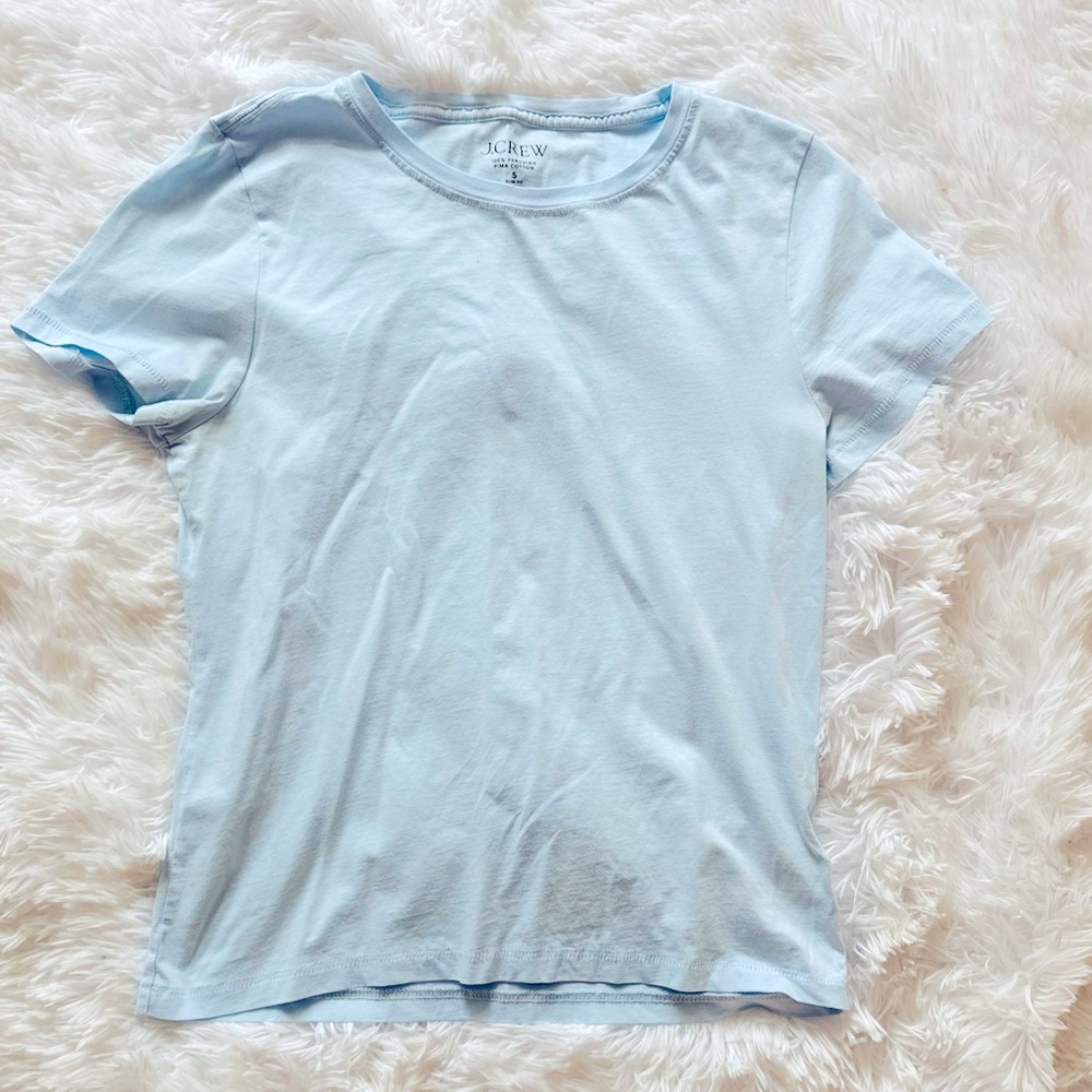 J. Crew Blue Short Sleeve T-Shirt